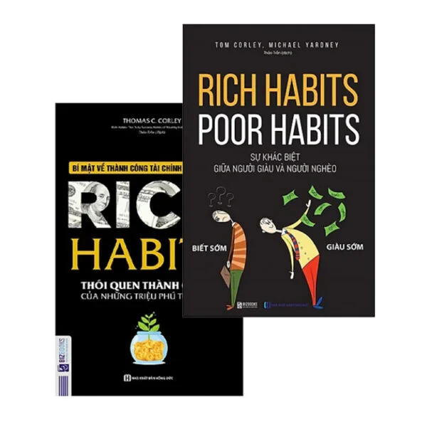 Bộ 2 cuốn sách Rich Habits - Poor Habits